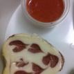 Strawberry Cheesecake and Sauce